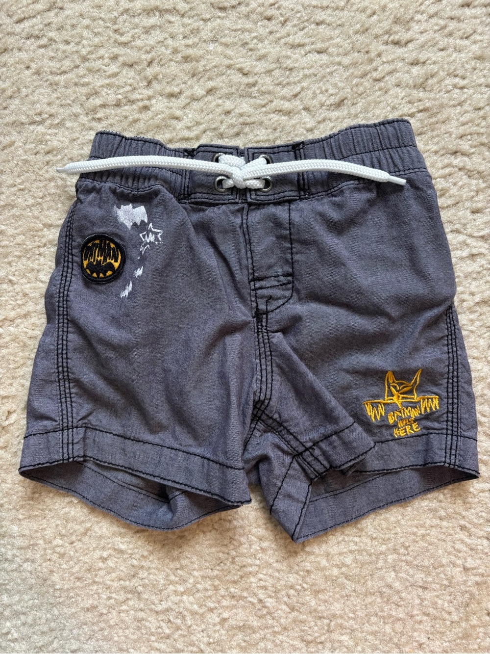 12-18 months baby gap Batman Swim Trucks - collab with Junk Food